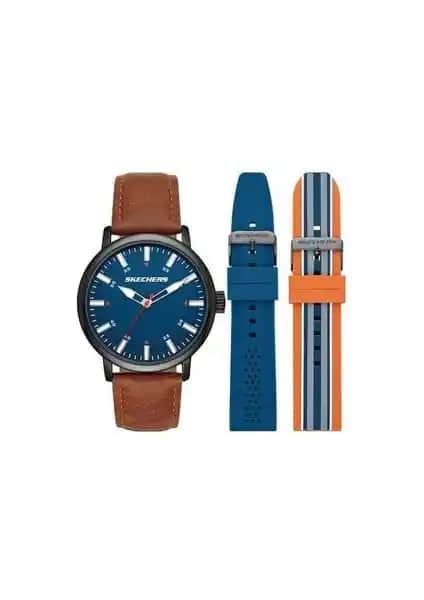 Skechers SR9069 Erkek Kol Saati ve Yedek Kordon: Şık ve Dayanıklı Tasarım Özellikleri