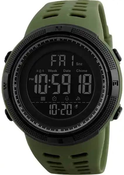 Skmei 1256 Dijital Su Geçirmez Erkek Spor Saatinin Özellikleri ve Kullanım Alanları