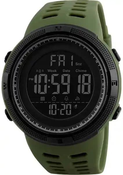 Skmei 1256 Dijital Su Geçirmez Erkek Spor Saatinin Özellikleri ve Kullanım Alanları