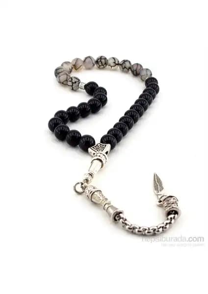 Solfera Karınca Akik ve Oniks Doğal Taş Tesbih TS552 İncelemesi ve Özellikleri