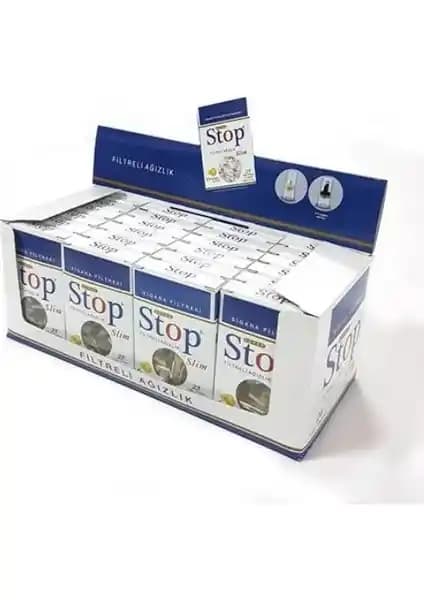 Stop Slim Filtreli Ağızlık 25'li Paket ile Sağlıklı Sigara İçim Deneyimi