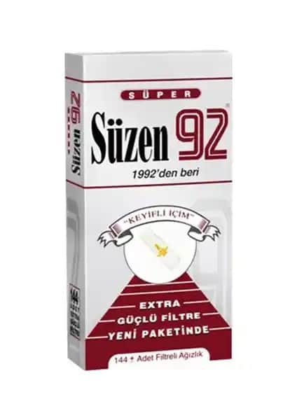 Süzen 92 Filtreli Ağızlık ile Sigara İçerken Sağlığınızı Koruyun