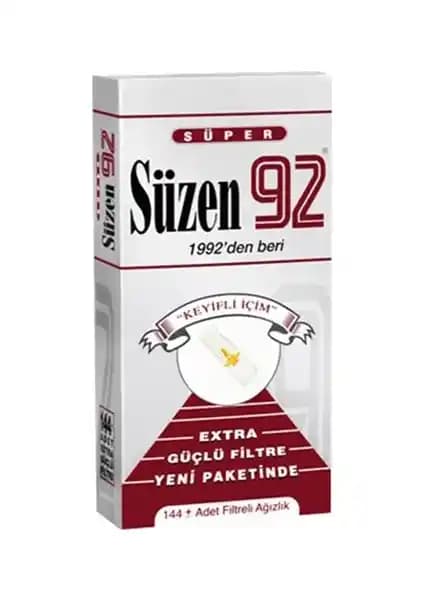 Süzen 92 Filtreli Ağızlık ile Sigara İçerken Sağlığınızı Koruyun
