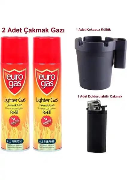 Toptancı Amca Çakmak Gazı Seti 270 ml Güvenilir ve Pratik Kullanım İçin Uygun