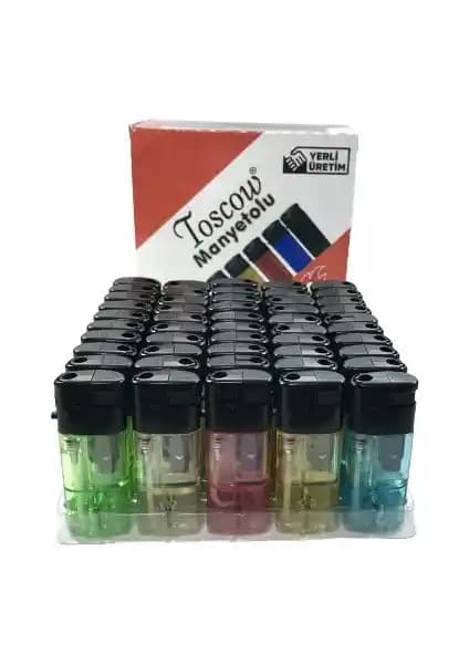 Toscow Manyetolu Şeffaf Çakmak: Günlük Kullanım İçin Dayanıklı ve Ekonomik Çakmak Seçeneği