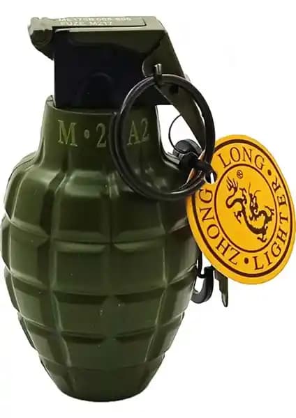 Tusah Masa Çakmağı El Bombası Şeklinde Güçlü ve Dayanıklı Ateşleme Aracı