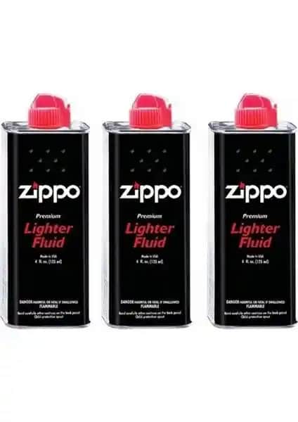 Zippo Çakmak Gazı 3'lü Paket - Yüksek Performanslı ve Güvenilir Yakıt Seçeneği