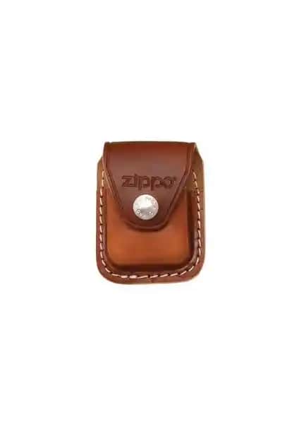 Zippo Ltr Pouch/Clp-Brwn Deri Çakmak Taşıma Kılıfı Şıklık ve İşlevsellik Sunar