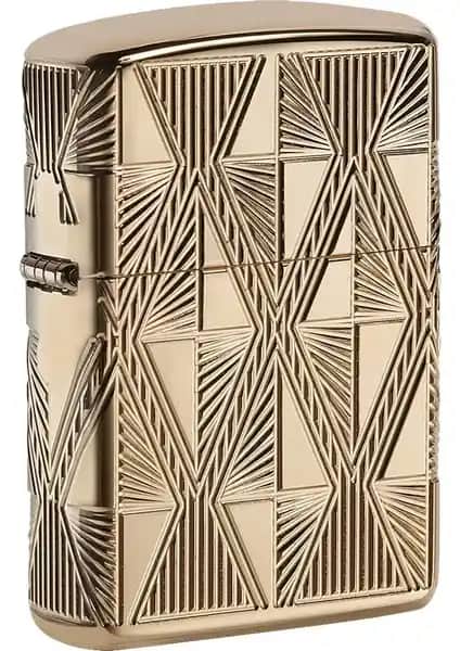 Zippo Luxury Diamond Design Çakmak: Şıklık ve Dayanıklılığı Bir Arada Sunar