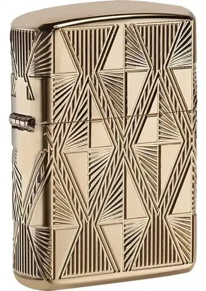 Zippo Luxury Diamond Design Çakmak: Şıklık ve Dayanıklılığı Bir Arada Sunar