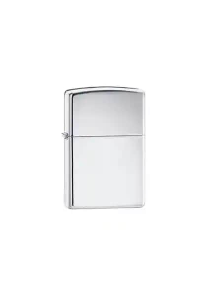 Zippo Reg High Polish Chrome Çakmak: Şık ve Dayanıklı Klasik Benzinli Çakmak