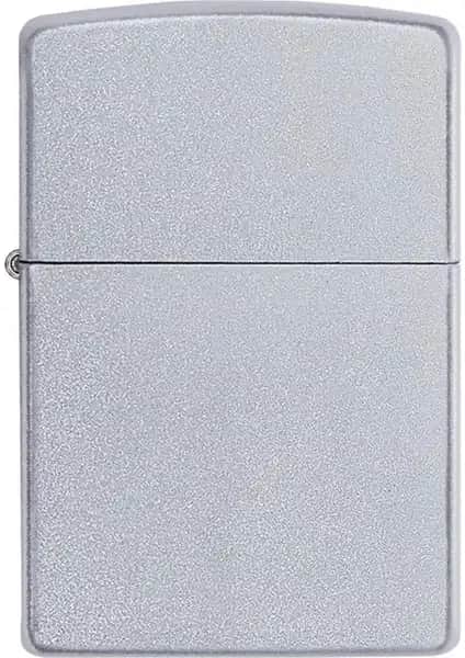 Zippo Reg Satin Chrome Çakmak: Şık ve Dayanıklı Metal Aksesuarlar