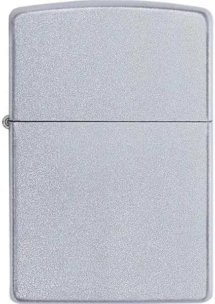 Zippo Reg Satin Chrome Çakmak: Şık ve Dayanıklı Metal Aksesuarlar