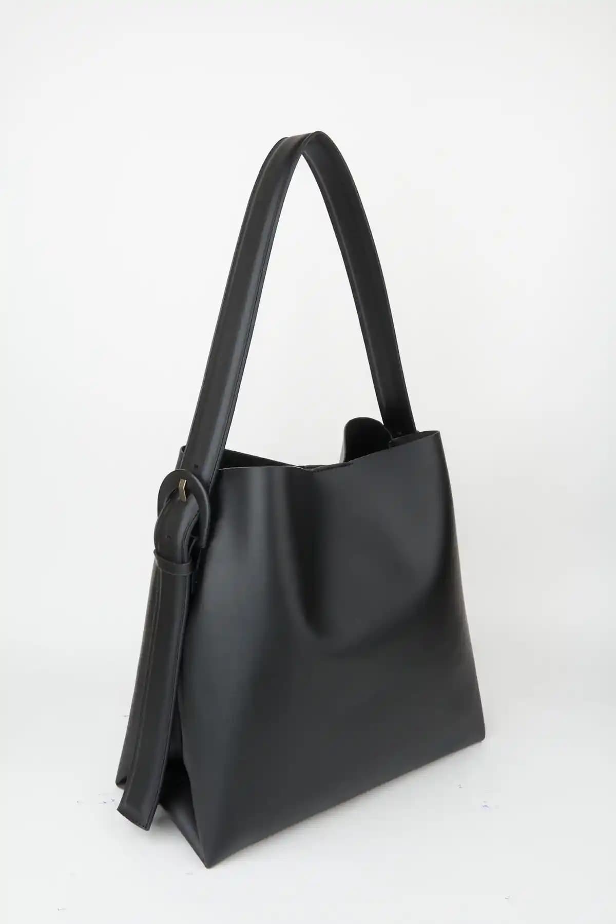 Çanta Park Siyah İçi Süet Büyük Boy Shopper Çanta İncelemesi