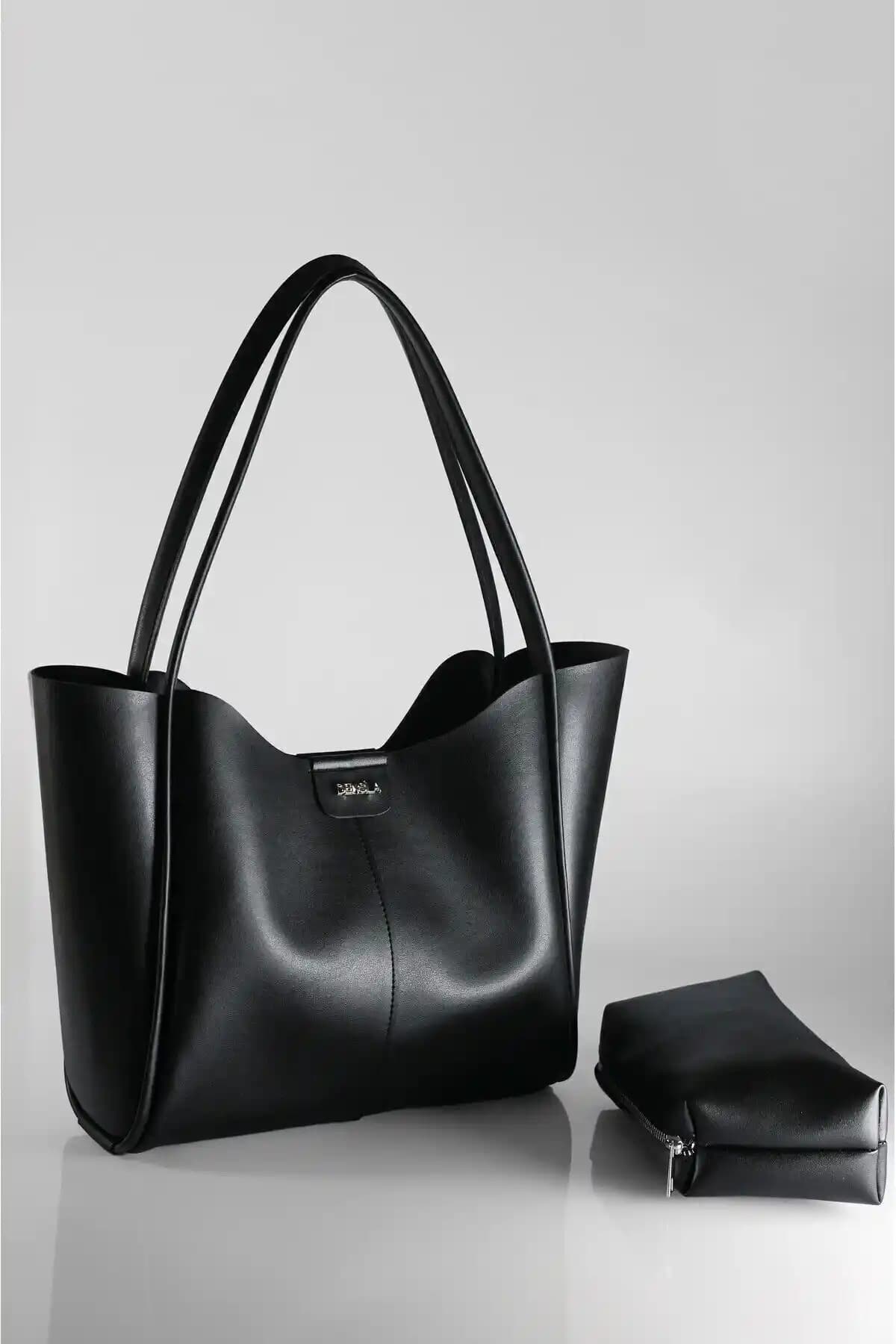 DENSİLA Kadın Siyah Büyük Boy Makyaj Çanta İncelemesi