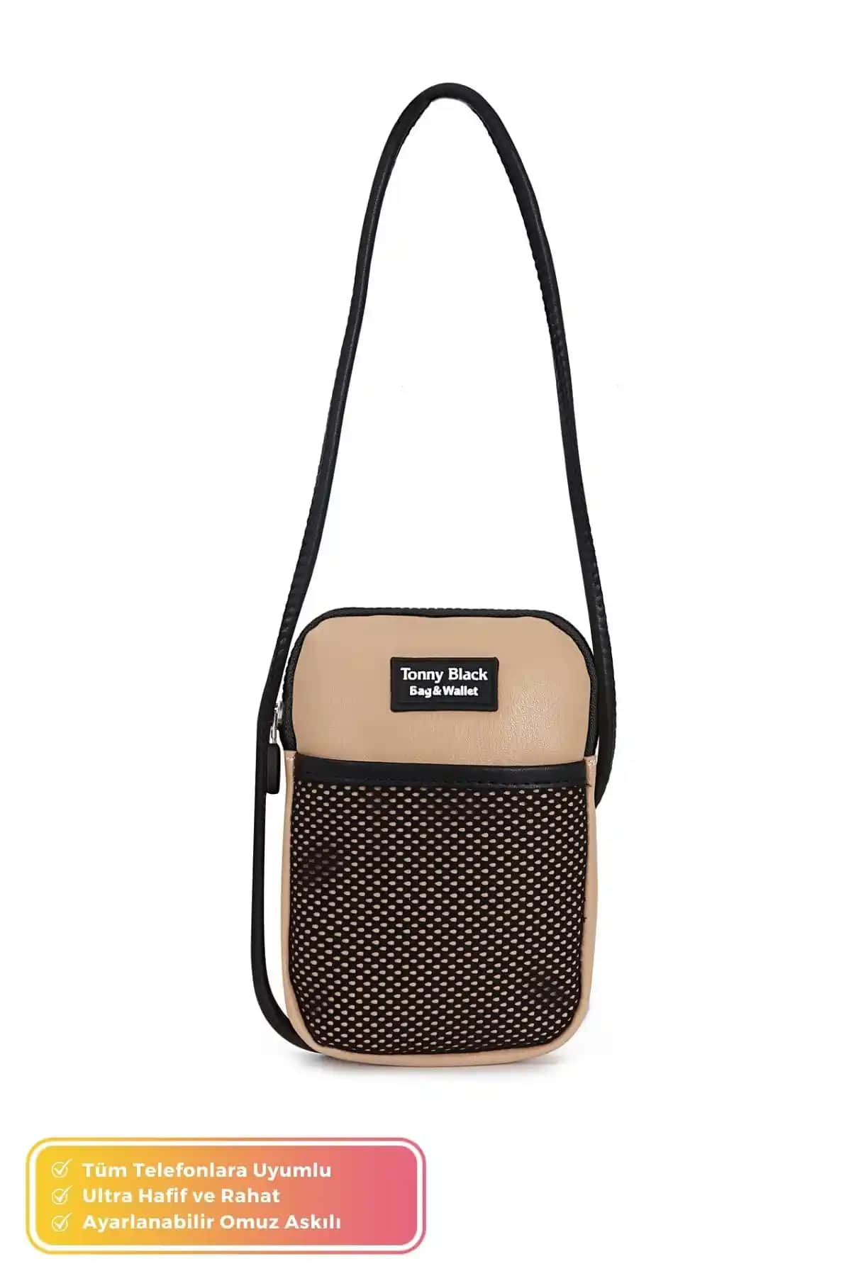 Detailed Review of Tonny Black Crossbody Phone Bag
