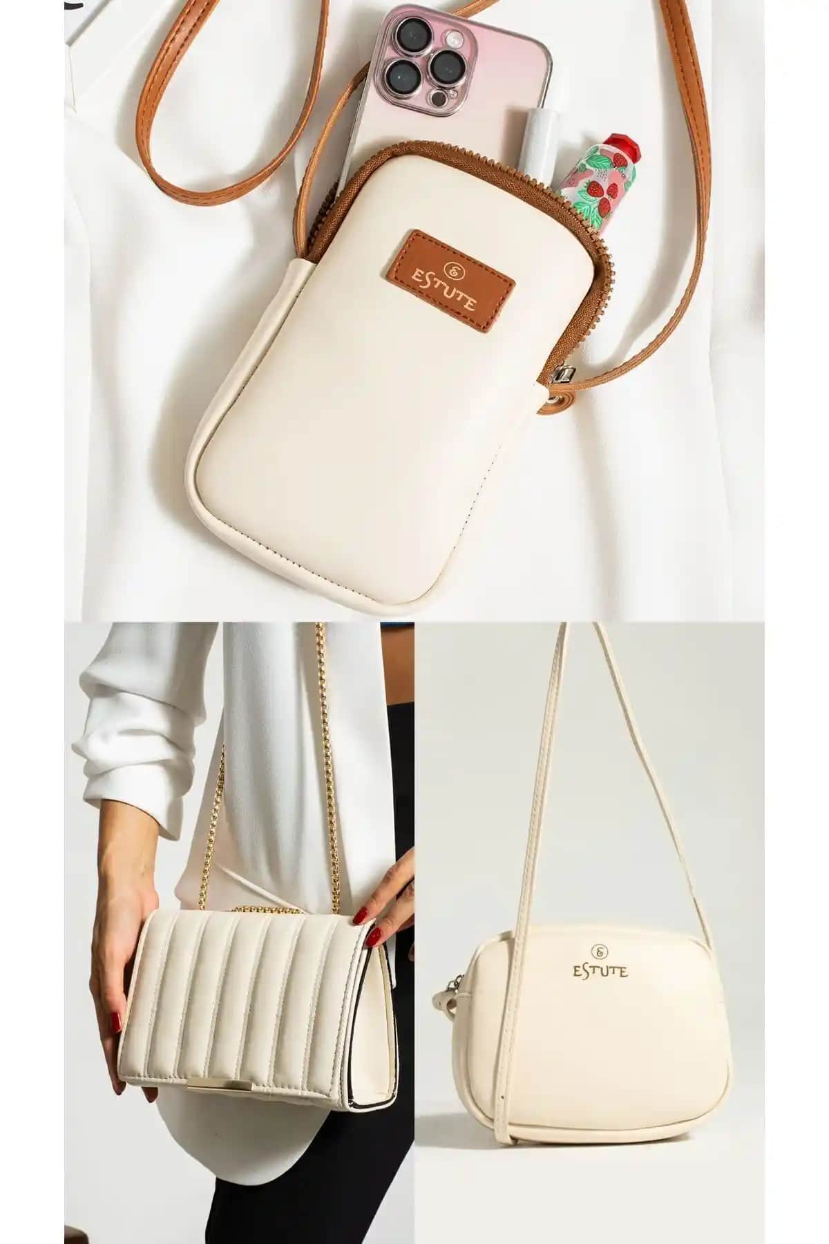 ESTUTE 3’lü Paket Kadın Urban Çanta: Şıklık ve İşlevsellik