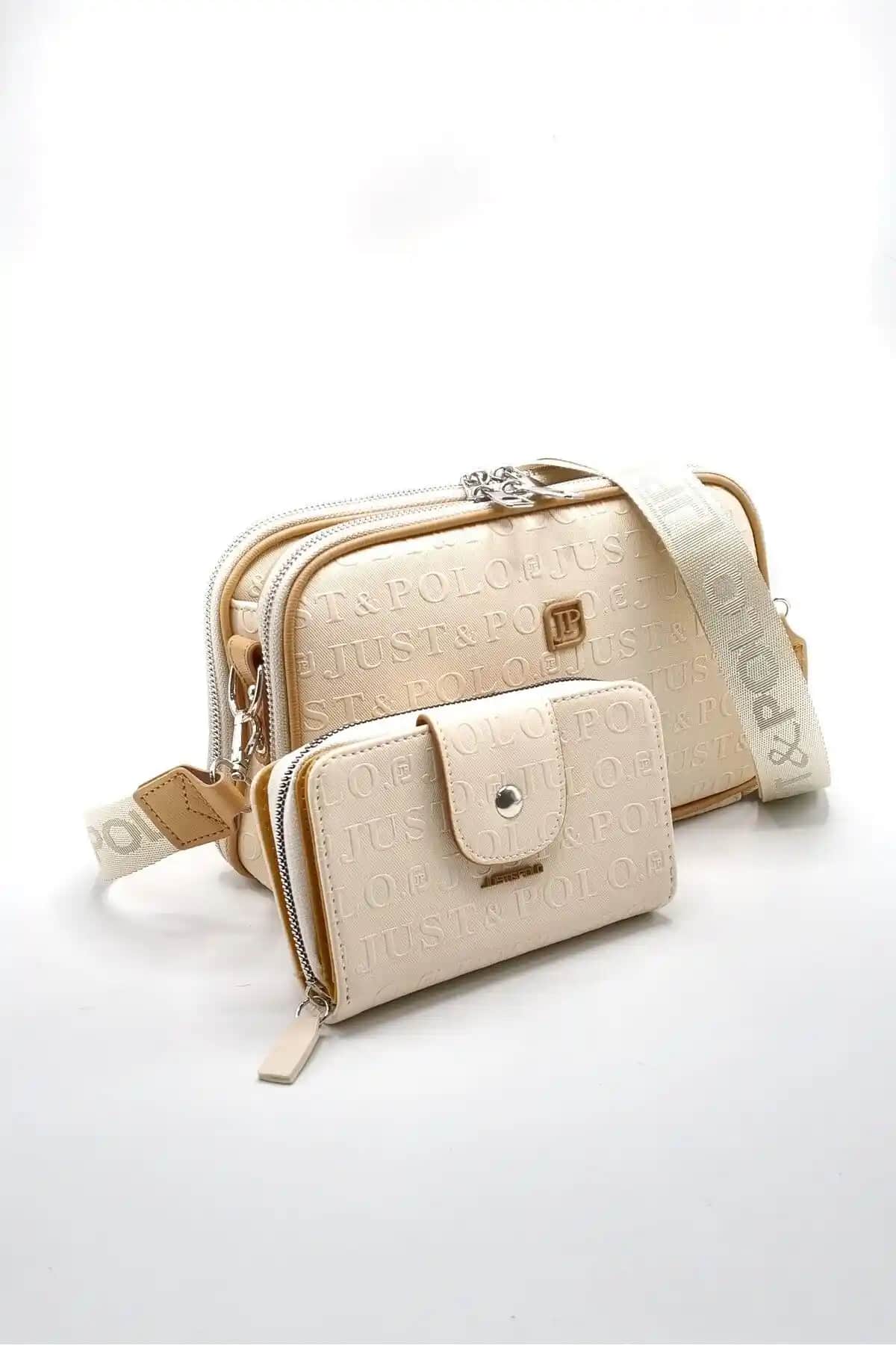 Just Polo Krem Taba Çanta: Estetik ve İşlevsellik Bir Arada