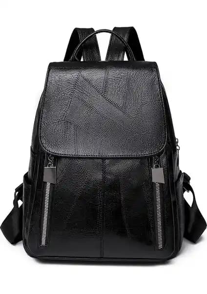 Btm Kadın Yumuşak Deri Sırt Çantası Günlük ve Şık Kullanım İçin Uygun Tasarım