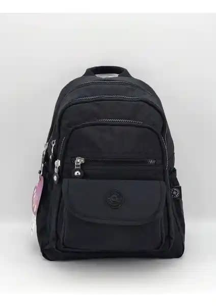 Byhakan Mega 255 Krinkıl Kumaş Sırt Çantası Günlük Kullanım İçin Şık ve Dayanıklı Tasarım