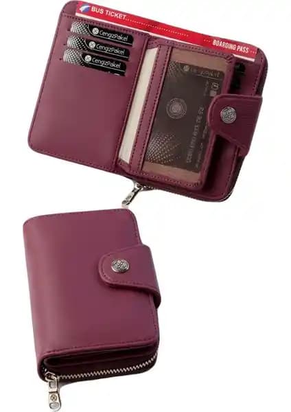 Cengiz Pakel Kadın Cüzdanı: Şık ve Fonksiyonel Tasarım ile Günlük Kullanım İçin Uygun