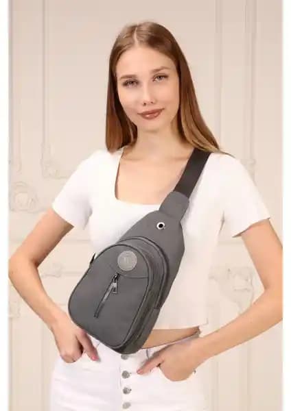 Luvenis Kadın Body Bag Çapraz Askılı Sırt ve Omuz Çantası Günlük Şıklık ve Fonksiyonellik