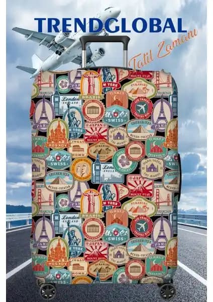 Trend Global HONOLULU Valiz Kılıfı Seyahatlerde Güvenle Kullanım İçin Uygun Çözüm