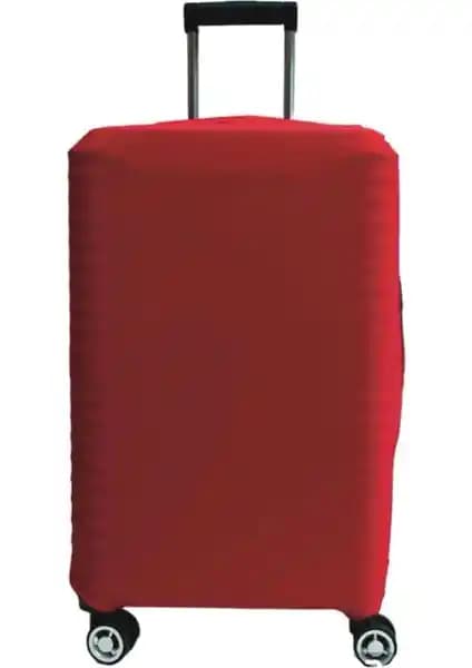 Trend Global Kırmızı Valiz Kılıfı Seyahatlerde Güvenle Kullanım İçin Tasarlandı