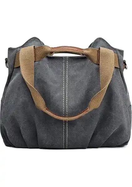 Yongtai Fashion Kadın Günlük Vintage Kanvas Omuz Çantası: Şıklık ve Fonksiyonellik Bir Arada