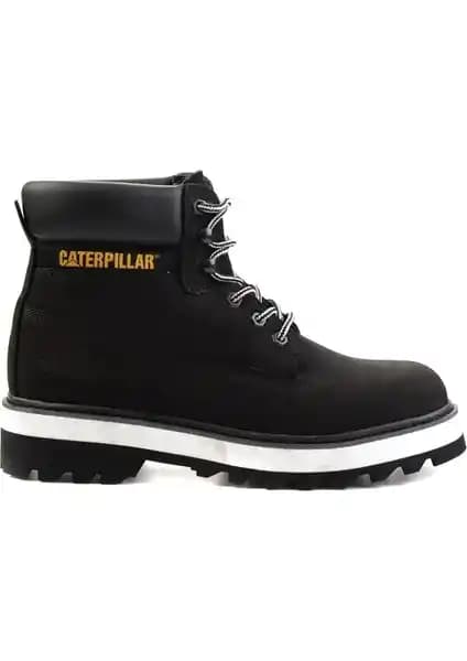 Cat Caterpillar Midland Siyah Nubuk Erkek Bot - Dayanıklı ve Konforlu Tasarım