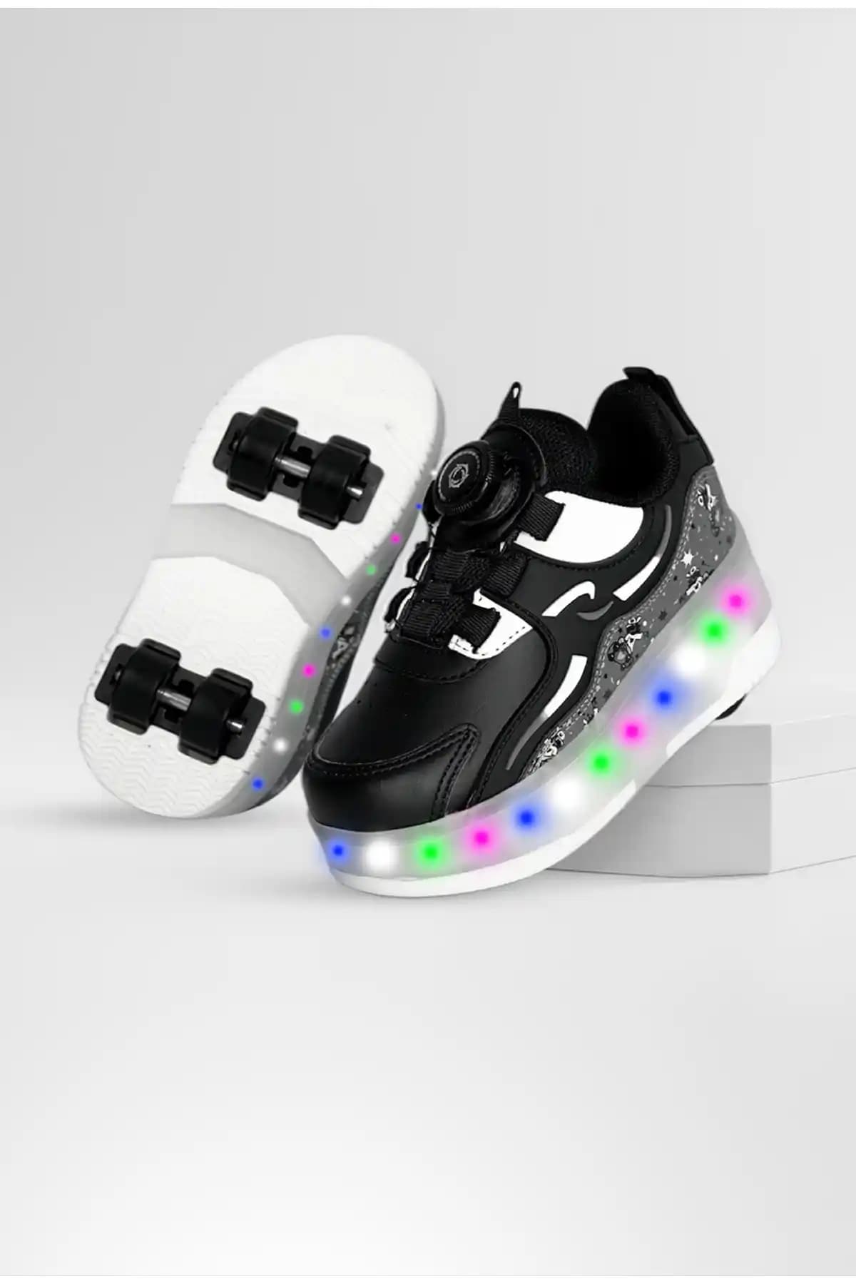 Nils Patenli Çocuk Spor Ayakkabısı: Çok Fonksiyonlu, Işıklı ve Ortopedik Tasarım