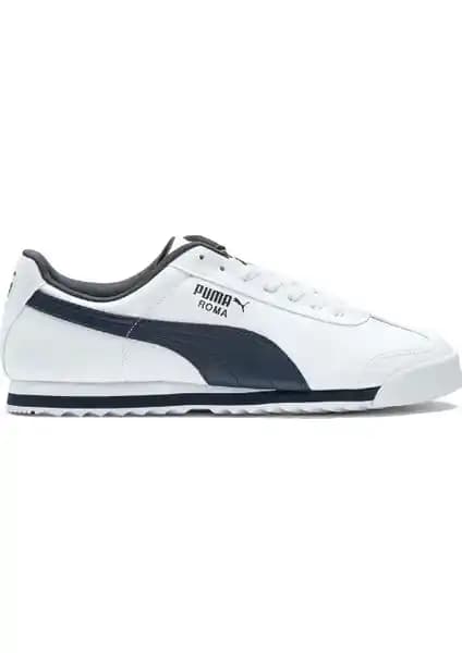 Puma Roma Basic 353572 12 Erkek Beyaz-Lacivert Spor Ayakkabı İncelemesi ve Kullanıcı Deneyimi