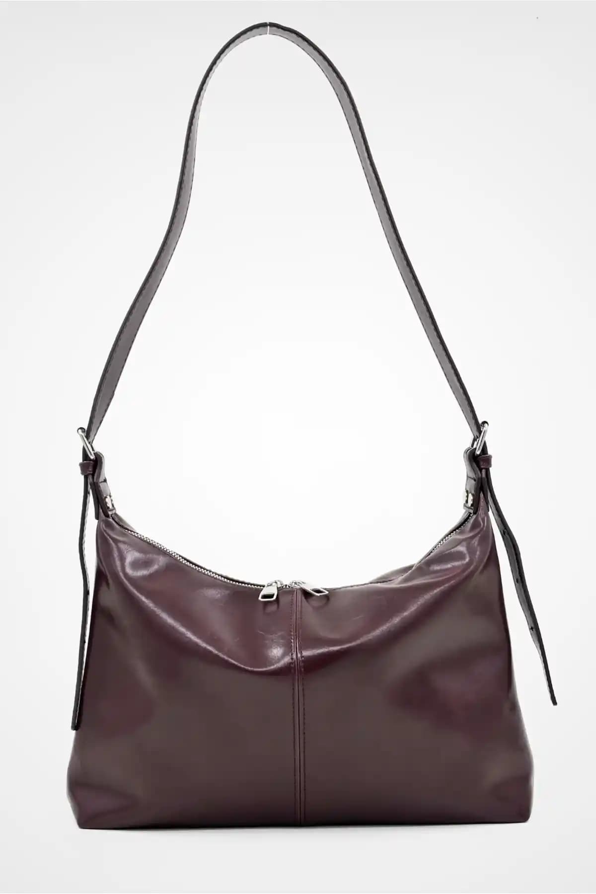 Yuka Atelier Cushy Kahverengi Kadın Çapraz Omuz Çantası: Konfor ve Şıklık