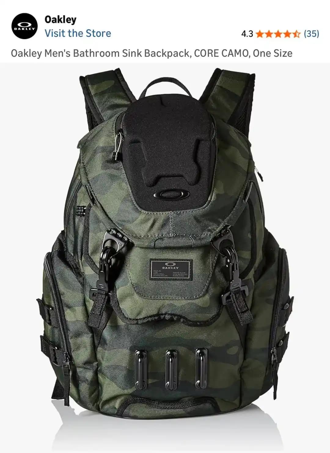 Oakley Kitchen Sink ve Bathroom Sink Sırt Çantalarının Tasarım ve Kapasite Karşılaştırması