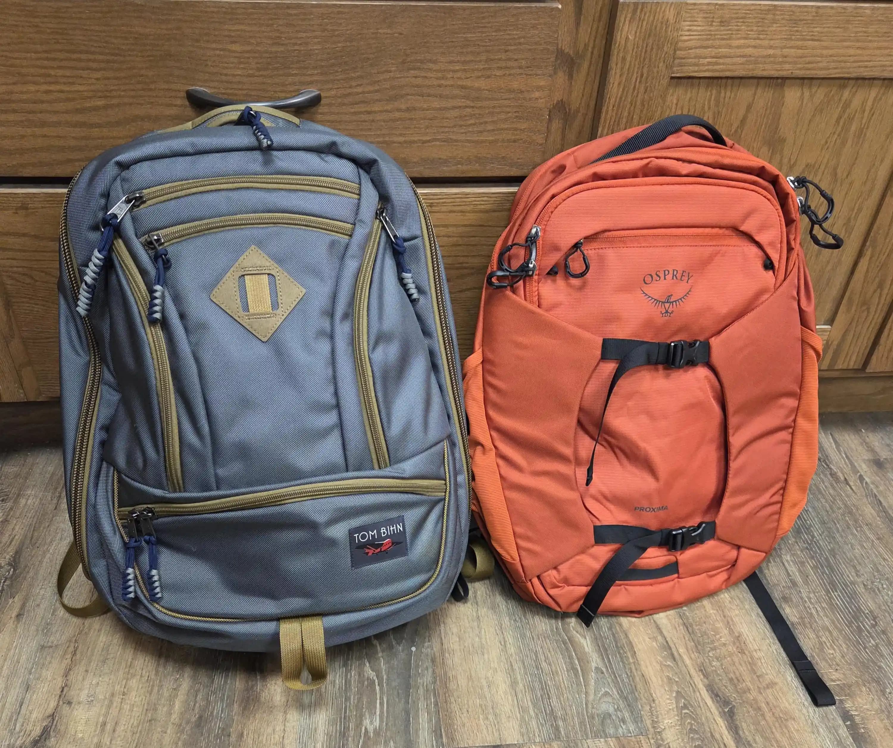 Tom Bihn Guide Edition Synik 30 ve Osprey Proxima: Dayanıklılık ve Konforda İki Sırt Çantası Karşılaştırması