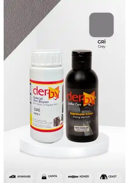 Derby Special Deri Boyası ve Cilası ile Deri Yüzeylerin Uzun Süreli Korunması