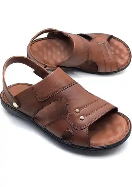 Derilax Hakiki Deri Erkek Büyük Numara Tam Ortopedik Sandalet Özellikleri ve Kullanıcı Yorumları