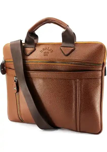 Derise Club Taba Renk Çok Bölmeli Laptop ve Evrak Çantası Şıklık ve İşlevselliğin Birleşimi