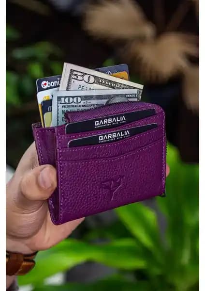 Garbalia Figo Deri Unisex Kartlık Cüzdan: Şıklık ve Dayanıklılığın Modern Buluşması
