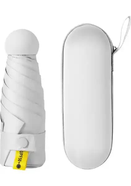 Haoruiqi Kompakt UV Otomatik Şemsiye: Güneş ve Rüzgara Karşı Dayanıklı Pratik Çözüm