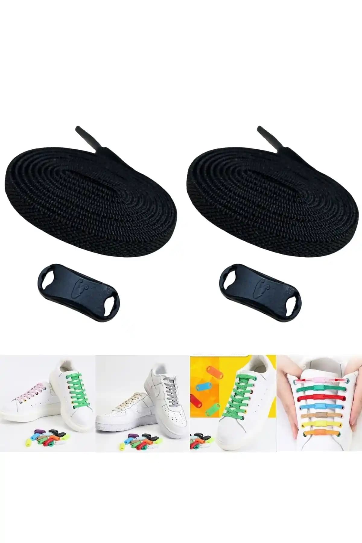 İpekbazaar Takbırak Lastikli Ayakkabı Bağcığı: Pratik ve Şık Kullanım İçin Uygun Çözüm