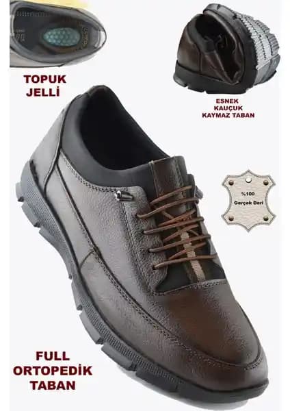 Ispartalılar TAB325a Erkek Günlük ve Ortopedik Deri Ayakkabı İncelemesi