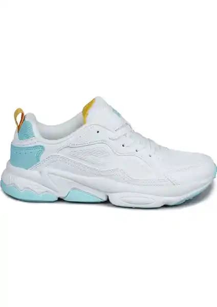 Jump 24711 Beyaz Mint Yeşili Kadın Spor Ayakkabısı Günlük Şıklık ve Konfor Sunar
