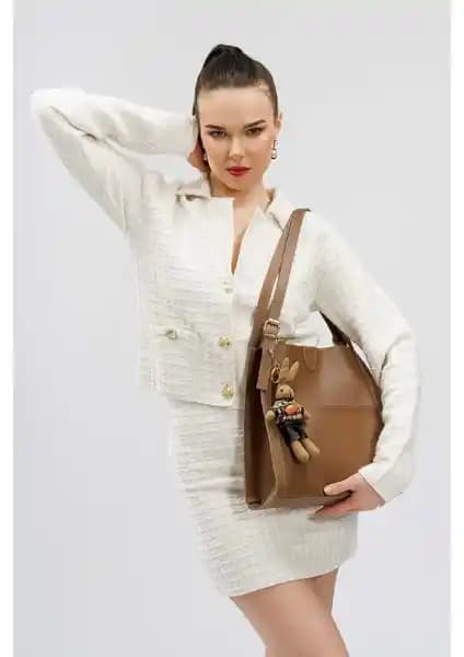 Lucky Bees Kadın El ve Omuz Çantası Şık ve Fonksiyonel Tasarım Günlük Kullanım İçin