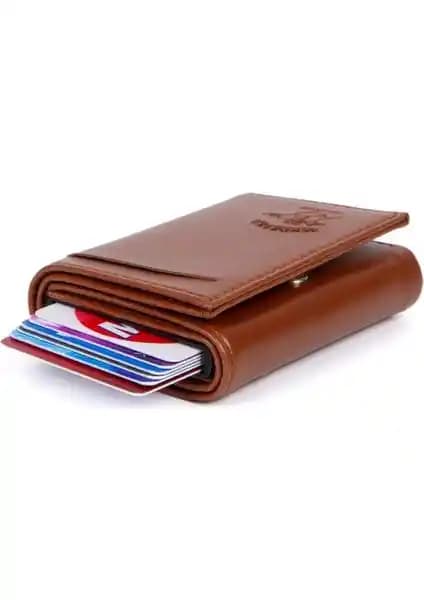 Newish Polo Erkek Mekanizmalı Kartlık ve Cüzdan Şıklık ve Fonksiyonelliğin Birleşimi