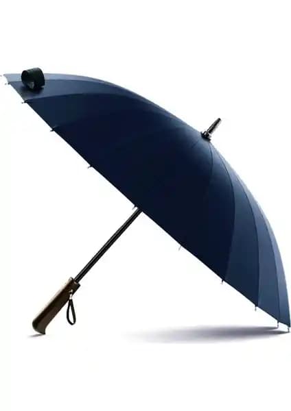 QiQi Store Güçlü Rüzgar Geçirmez Uzun Saplı Şemsiye İncelemesi ve Özellikleri