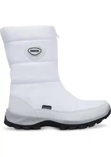 Scooter Su Geçirmez Beyaz Kadın Bot Z5547TB Kış Ayları İçin Dayanıklı ve Şık Tasarım