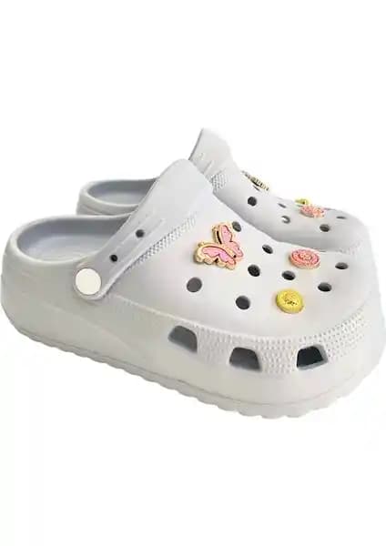 Sonimix Kadın Tam Ortopedik Yüksek Tabanlı Hastane ve Günlük Kullanım Terliği