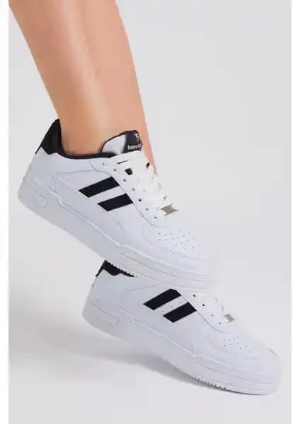 Tonny Black Unisex Beyaz Siyah Çizgili Rahat Kalıp Sneaker Ürün Tanıtımı ve Özellikleri