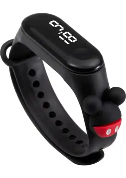 Top Geek Su Geçirmez LED Çocuk Kol Saati Günlük Kullanım İçin Dayanıklı ve Şık Tasarım